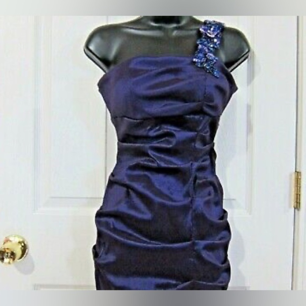 Beautiful Dark Purple Formal Dress